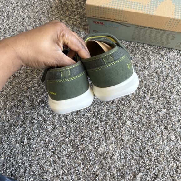 Spenco Women's Forest Green Heidi Mary Jane Shoes US 7 Total Support Comfort New - Picture 4 of 7